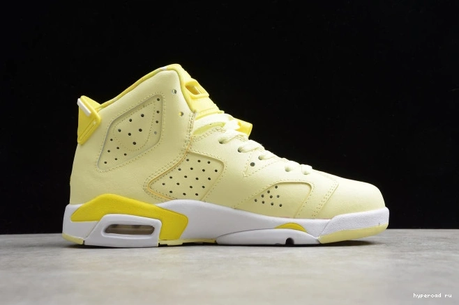 Air Jordan 6 Yellow Floral 543390-800 (GS) Dynamic Retro 1001